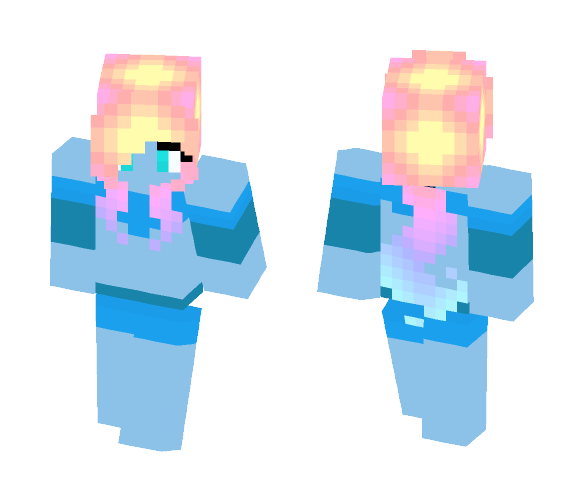 Ocean Opal - Female Minecraft Skins - image 1