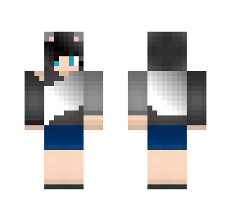 Goth Mouse Girl - Girl Minecraft Skins - image 2