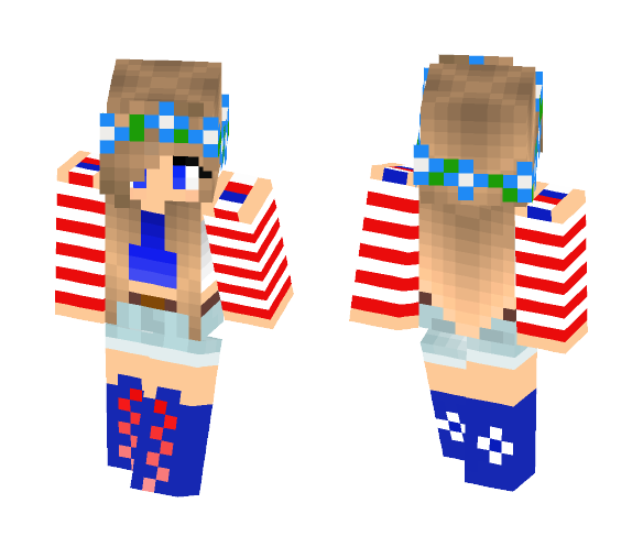 4th Of July - Female Minecraft Skins - image 1