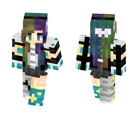 tѳ tɦɛ รtɑʀร ✧ - Female Minecraft Skins - image 1