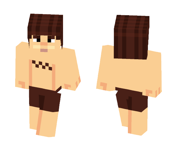 story mode styled hair - Male Minecraft Skins - image 1