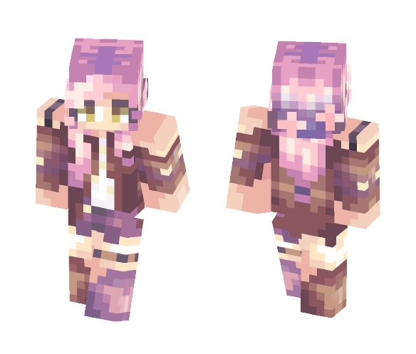 Raspberry Cocoa - Female Minecraft Skins - image 1