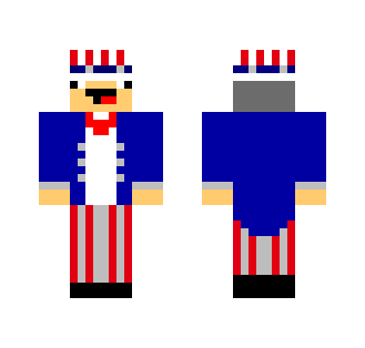 Derpy Uncle Sam - Male Minecraft Skins - image 2