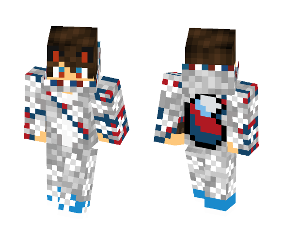 4th July Wolfboy - Male Minecraft Skins - image 1