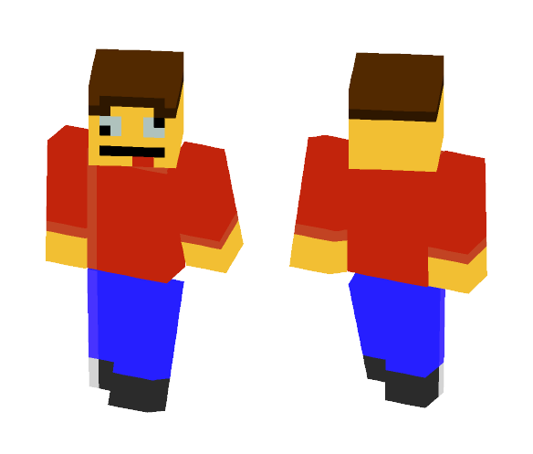 Cartoon Guy - Male Minecraft Skins - image 1