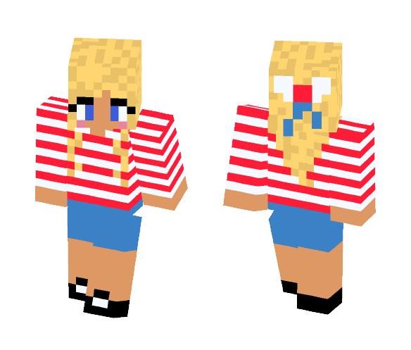 Forth of July - Female Minecraft Skins - image 1