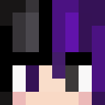Half and Half - Purple and Black - Female Minecraft Skins - image 3