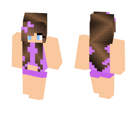 Cropped Girl - Girl Minecraft Skins - image 1
