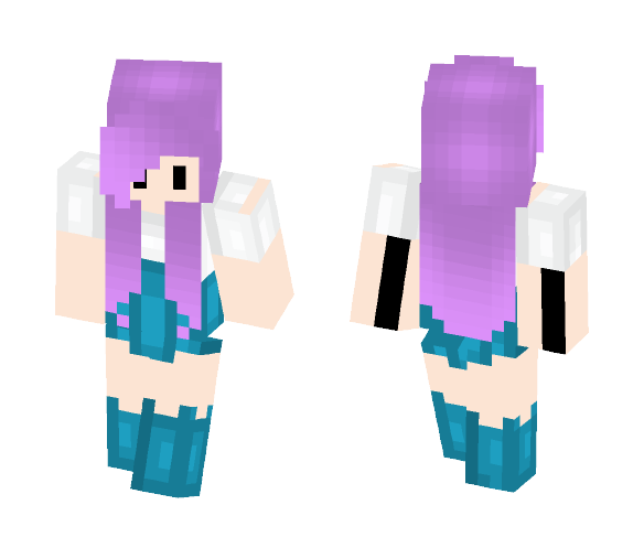 Chib School Girl - Girl Minecraft Skins - image 1