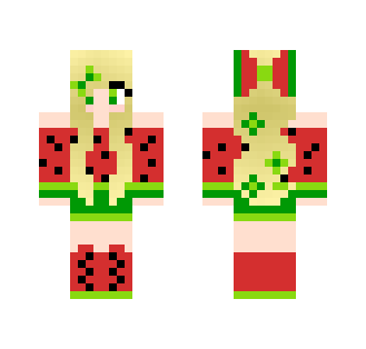 Watermelon girl - Girl Minecraft Skins - image 2