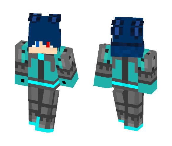 Armored Zaiden - Male Minecraft Skins - image 1