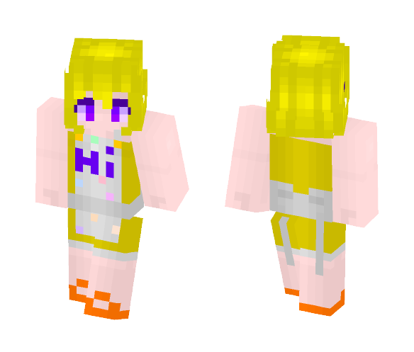 [FNAF] Chica Human - Female Minecraft Skins - image 1