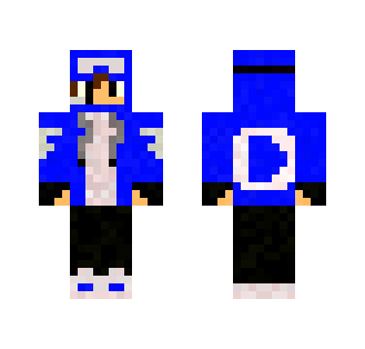 YouTube Gamer (Blue Version) - Male Minecraft Skins - image 2