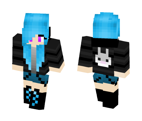 Bleuuo Ivjjy - Female Minecraft Skins - image 1