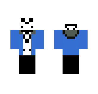 Undertale: sans the skeleton - Male Minecraft Skins - image 2