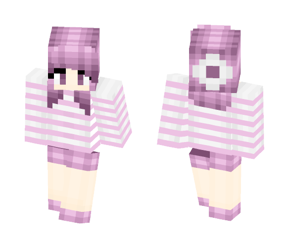Purple (My First Skin) - Female Minecraft Skins - image 1