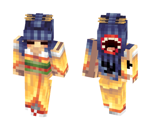 Futakuchi-onna - Female Minecraft Skins - image 1