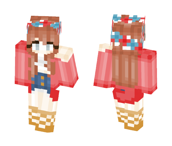 ∞USA∞ - Female Minecraft Skins - image 1