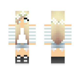 Pretty blondie - Female Minecraft Skins - image 2