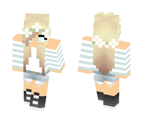 Pretty blondie - Female Minecraft Skins - image 1