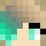 Cute Teal Girl - Cute Girls Minecraft Skins - image 3