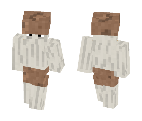 Brown Mushroom Man - Male Minecraft Skins - image 1