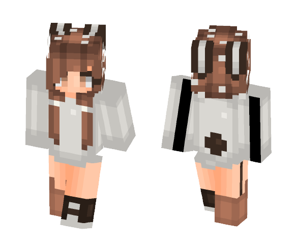 Hot-chocolate bunneh - Female Minecraft Skins - image 1