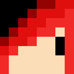 Teen Girl (red and black hair) - Color Haired Girls Minecraft Skins - image 3