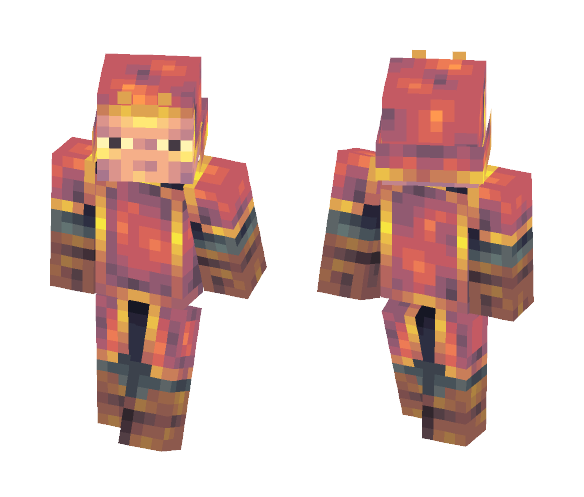 tony the samurai - Male Minecraft Skins - image 1