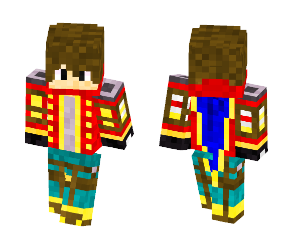 Geared Up Pirate - Male Minecraft Skins - image 1