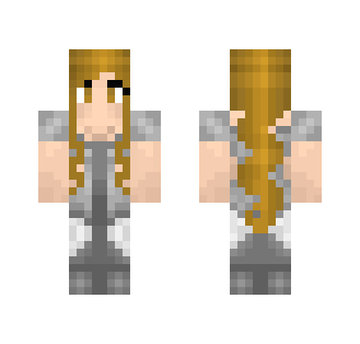 fille chevalier - Female Minecraft Skins - image 2