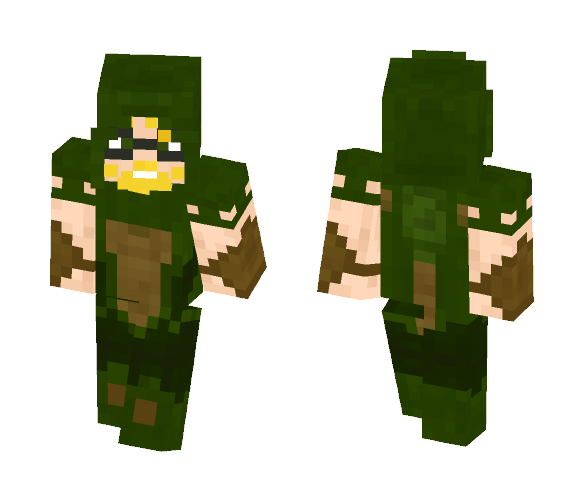 Green Arrow (Rebirth) - Male Minecraft Skins - image 1