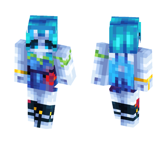 Blue Fairy - Female Minecraft Skins - image 1