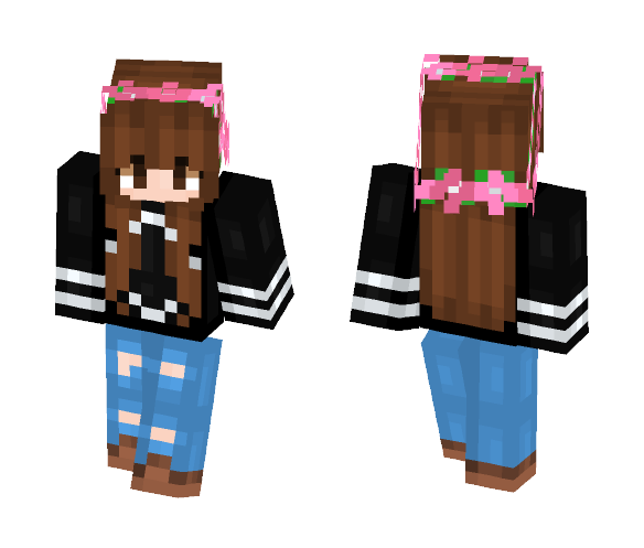 dαиibєαя // btwkitty - Female Minecraft Skins - image 1