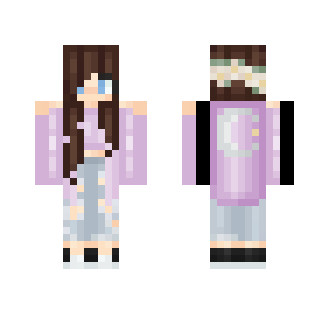 Moon Girl - Girl Minecraft Skins - image 2
