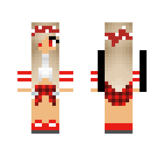 Red girl - Girl Minecraft Skins - image 2