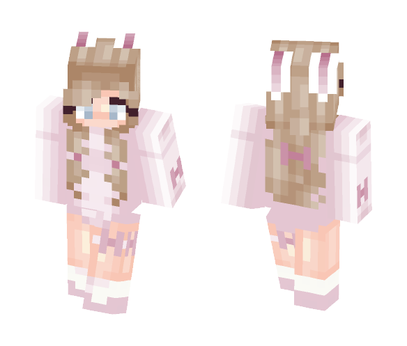 ☄ Bow Bunny ☄ - Female Minecraft Skins - image 1