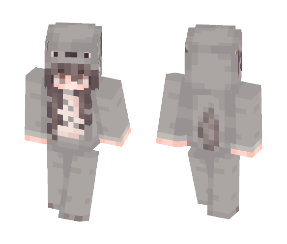 totoro! (male version in desc) - Interchangeable Minecraft Skins - image 1