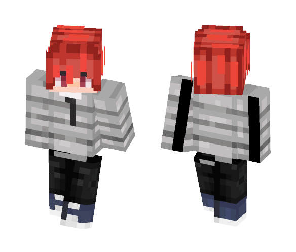 ✈ First Request // TokyoGhoul ✈ - Male Minecraft Skins - image 1