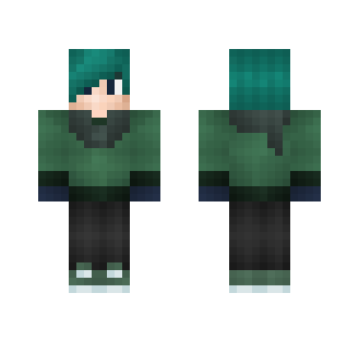 Green OC ♡♡ - Male Minecraft Skins - image 2