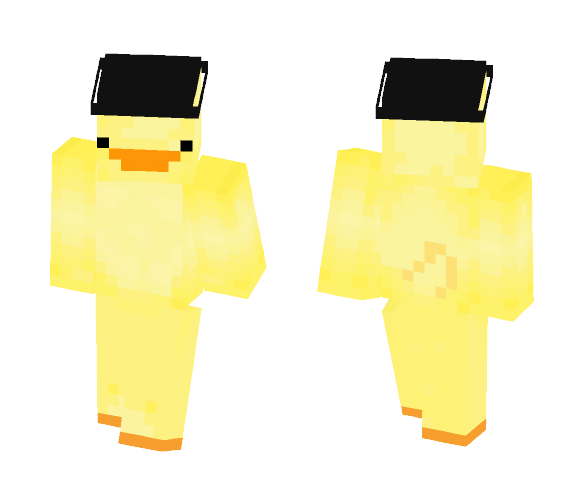 Duck with Tophat - Female Minecraft Skins - image 1