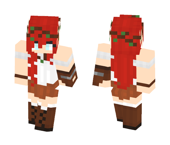 Medieval Elf - Female Minecraft Skins - image 1