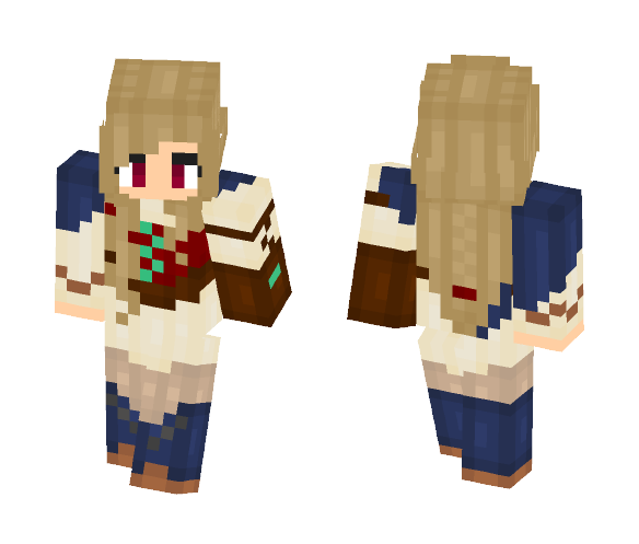 Medieval Witch - Female Minecraft Skins - image 1