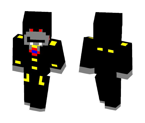 Vampire With Hood - Male Minecraft Skins - image 1