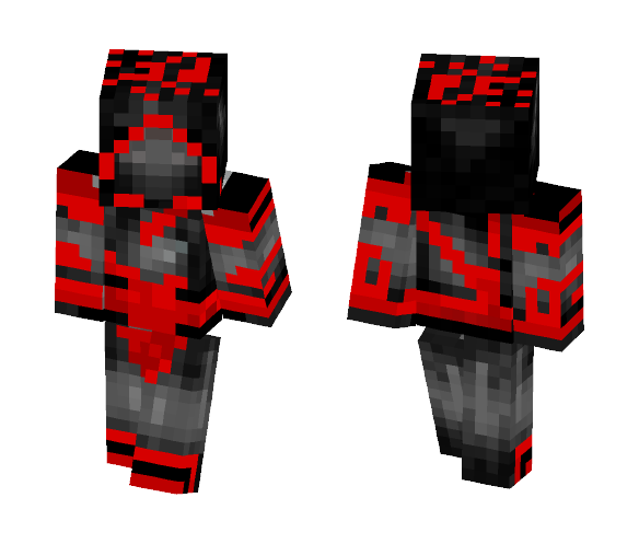 Red Hooded Assassin - Male Minecraft Skins - image 1