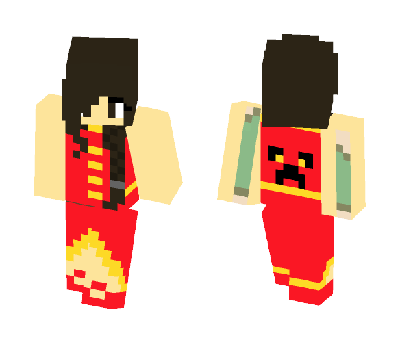 Chinese New Year Dress - Female Minecraft Skins - image 1