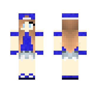 Blue Teen (Girl) - Male Minecraft Skins - image 2
