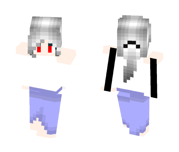 Formalish Ghost Girl ~Literally - Girl Minecraft Skins - image 1