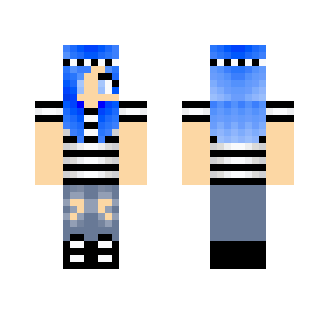 Lillith ~Blue~ - Female Minecraft Skins - image 2