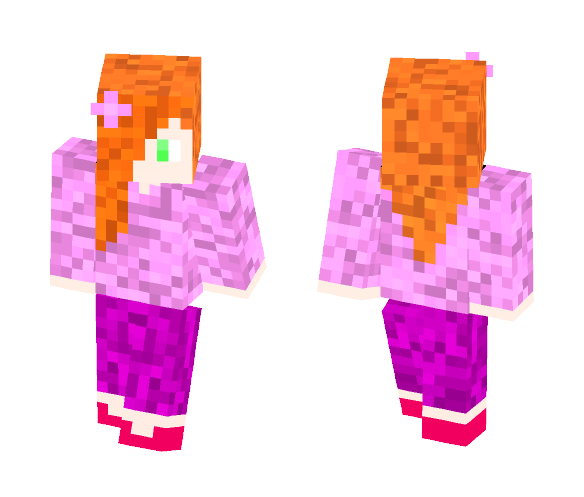 Nature Lover Girl - Girl Minecraft Skins - image 1